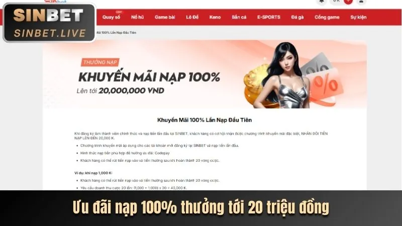 Khuyến mãi chào mừng Bet188